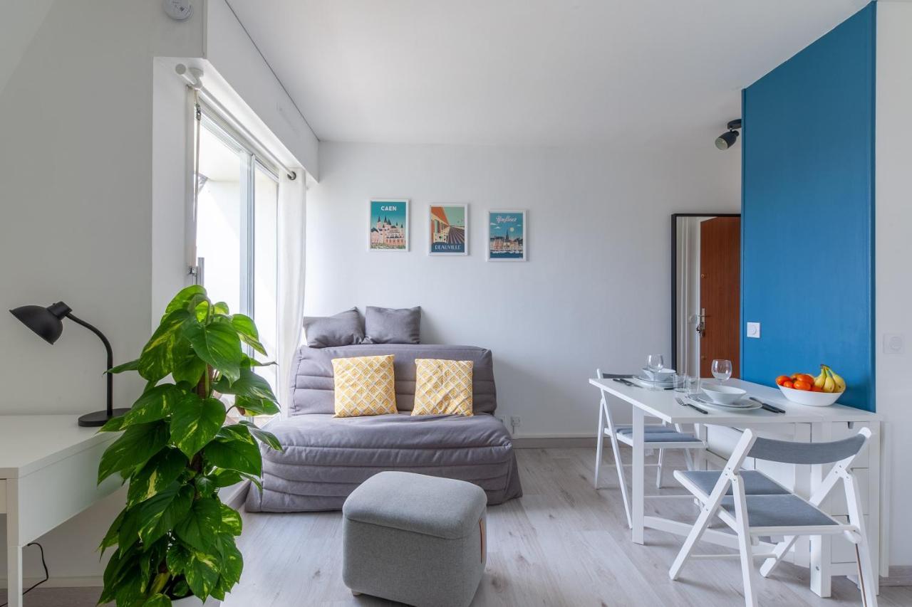 White'N Blue - Appt Cosy Proche Plage Villers-sur-Mer Bagian luar foto